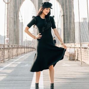 Rachel Parcell | Dresses | Rachel Parcell Corset Pleated Midi Dress |  Poshmark
